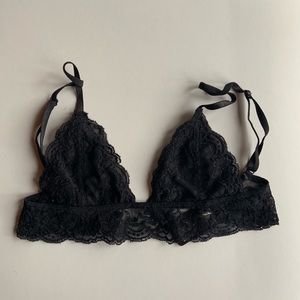 super cute black bralette